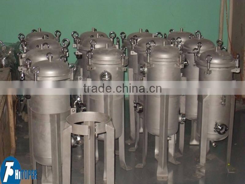 High quality wellness water filter single bag filter equipment/High quality high precision single bag filter