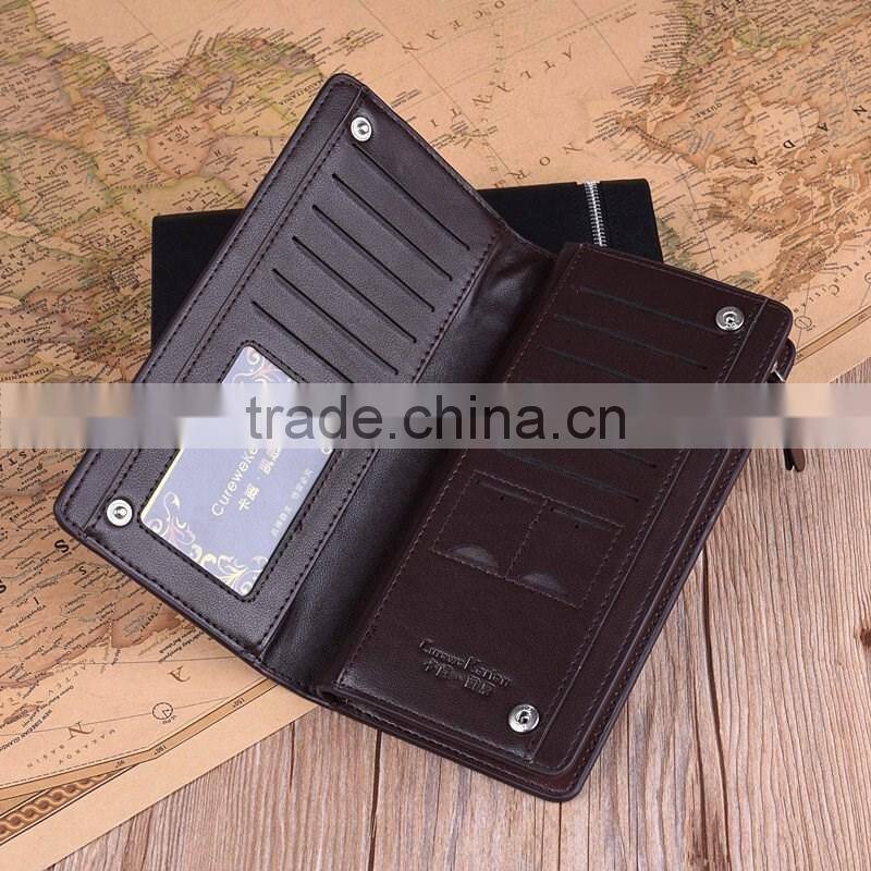 Skateboard custom men wallet lerther,men's leather card wallet