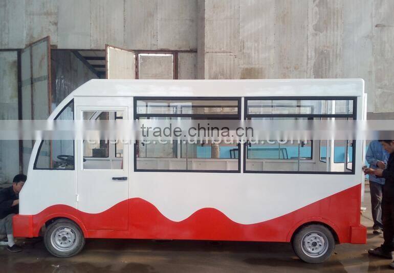 Customized Mobile Food Vending Cart with Wheels for Sale
