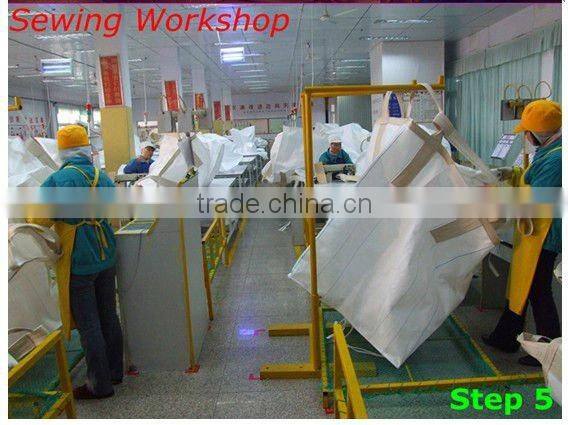 pp virgin bulk ton bag with PE inner bag for food