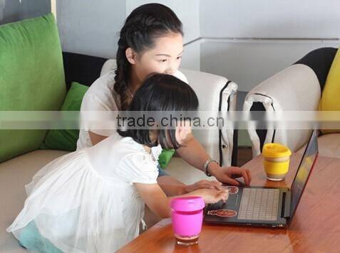 Glass water bottle with silicone sleeve bpa free