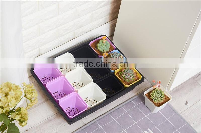 More Thickness Plastic Starting Seeding Flower Pot