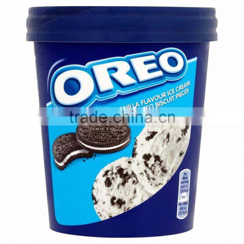 Wholesale Plastic Container for Sweets with IML Printing, Wholesale Plastic Cup Chocolate Biscuit Cup