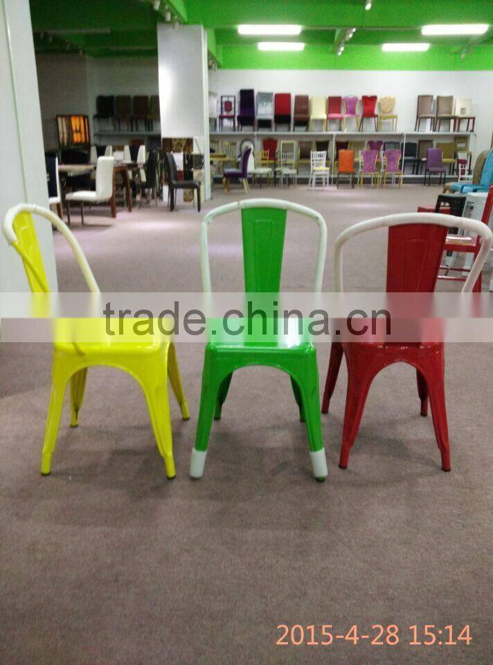 Modern Cheap Iron Frame Industry Metal chair with office furniture