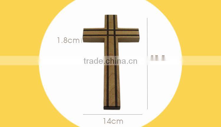 Easter Decorative Religious Engraving Wooden Crosses