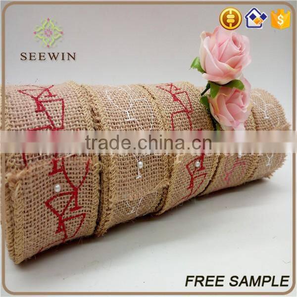 high quality natural jute wholesale ribbon