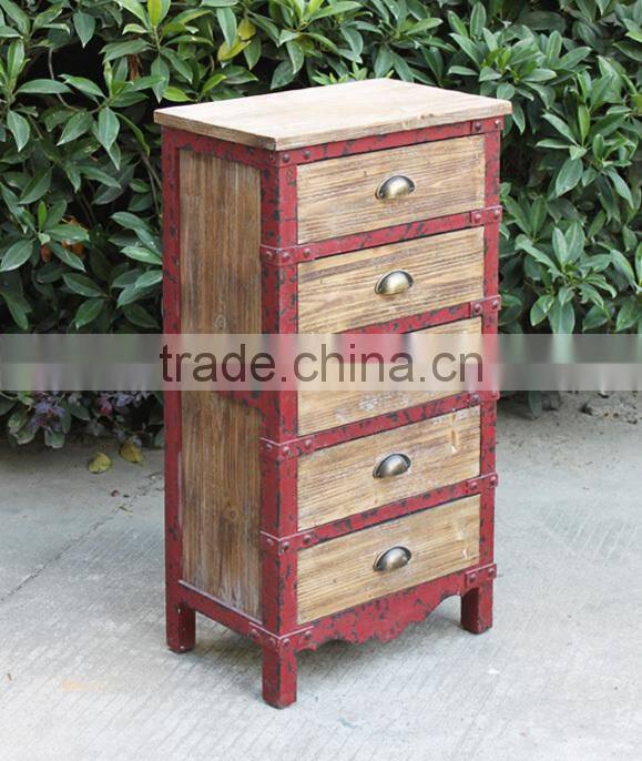Hot Sale Shabby chic wooden garage cabinet, antique wood carved cabinet