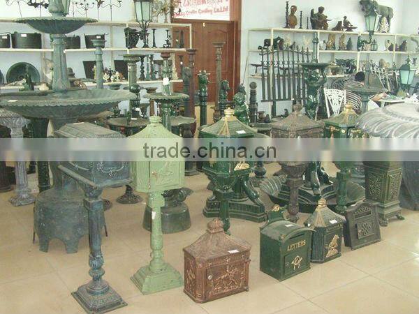 China Factory direct sales metal mailbox galvanized steel post box