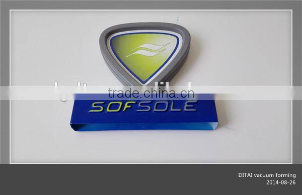 HIPS sheet for advertising, packing and vacuum forming