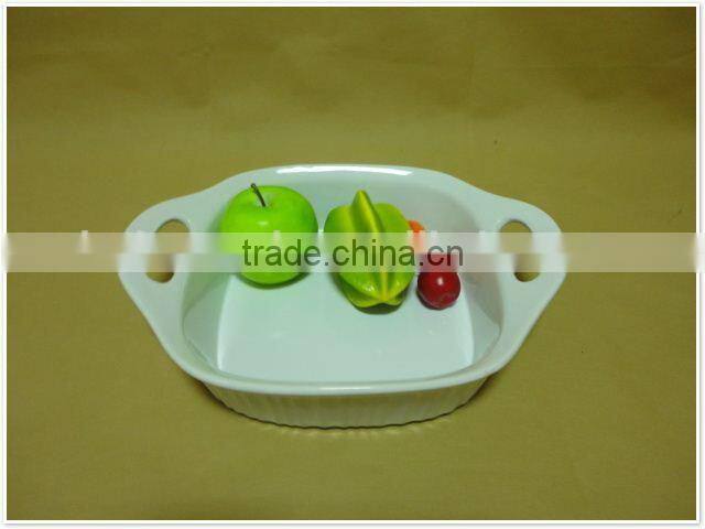 best cheap products 2014 white with handle ceramic Bakeware