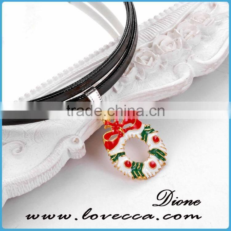 New arrvival Merry Christmas charms necklace ,various designs christmas charms necklace