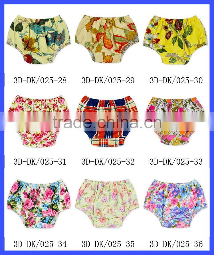 Wholesale High Quality And Best Price Baby Cotton sShorts Flower Pattern Baby Underwear Bboutique Children Underwear