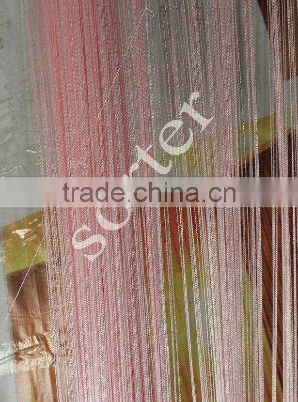 fashion fringe curtains with various colors