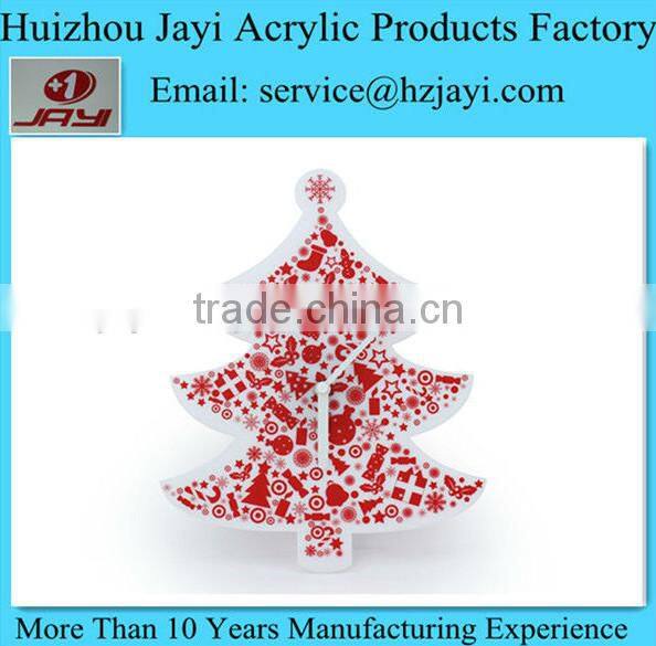 Factory custom acrylic clear christmas ornament/chinese christmas ornament crafts