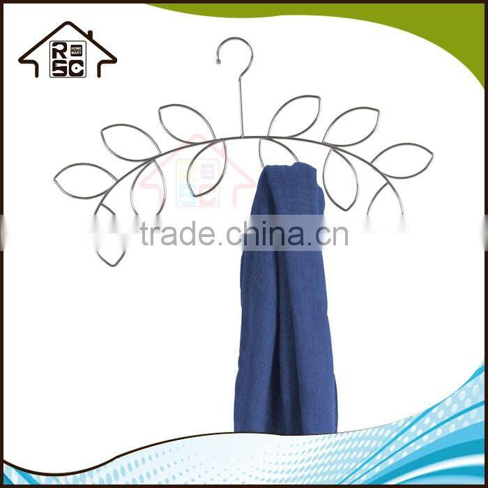 NBRSC Reliable Company Ivy Leaves Scarf Hanger Clothes Closet Organizer Tie Rack Belt Holder Necktie Storage Hook