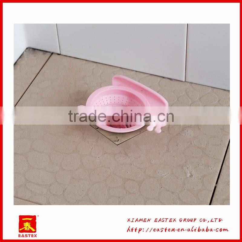 Snail shape candy-colored and flexible filter for kitchen sinks