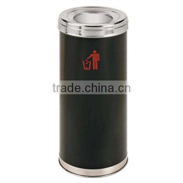2014 Best Sale Customized company floor with garbage can,stainless steel dustbin,wast bin