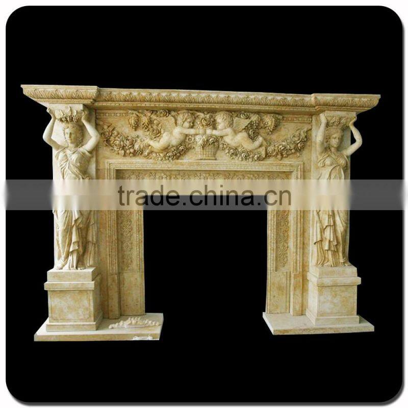 indoor used grecian style fireplaces for marble stone