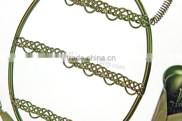 Green color butterfly jewelry display stand for earring