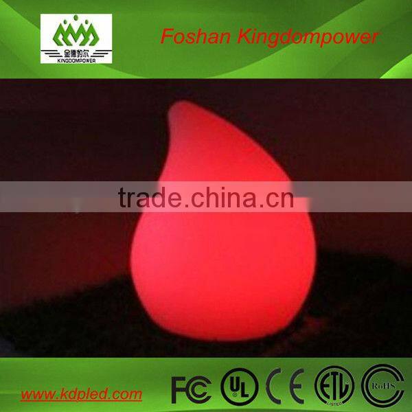 Colorful decorative rechargable led water-drop light