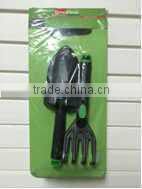 2PC plastic children Garden hand tool set/Pitchfork/ Shovel/Harrow