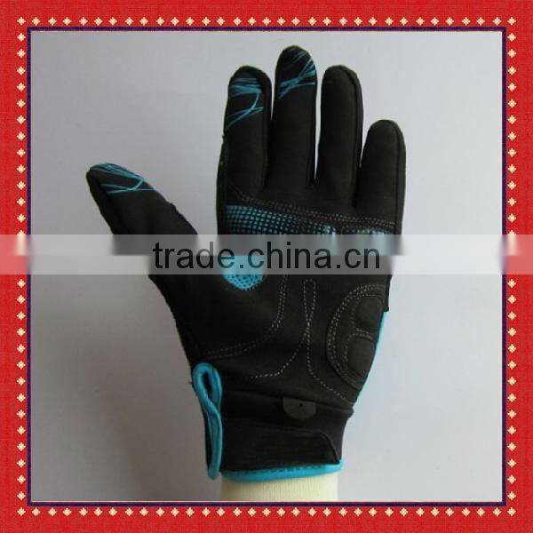 Neoprene cuff Red Road bike gloves