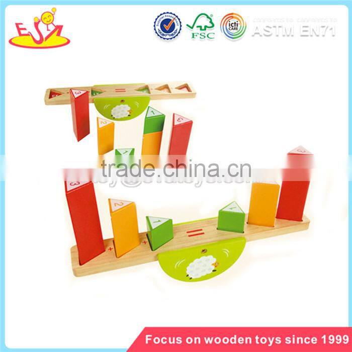 Wholesale most popular wooden balance game toy interesting kids wooden balance game toy W11F010