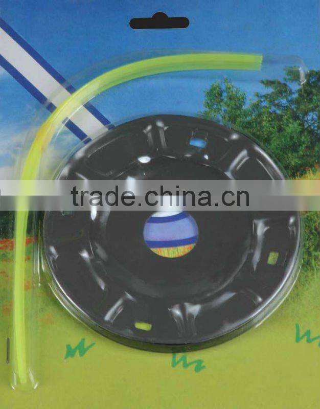 steel grass cutting parts fixed line string trimmer head
