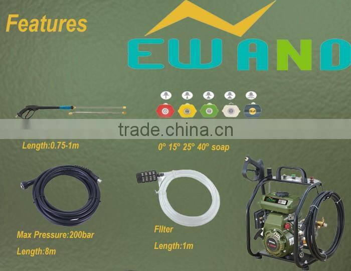 90bar 3.0HP portable mini gasoline high pressure washer for car,home or garden NL130B