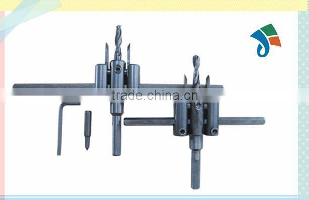Alloy steel blade woodworking tapper Adjustable hole saw