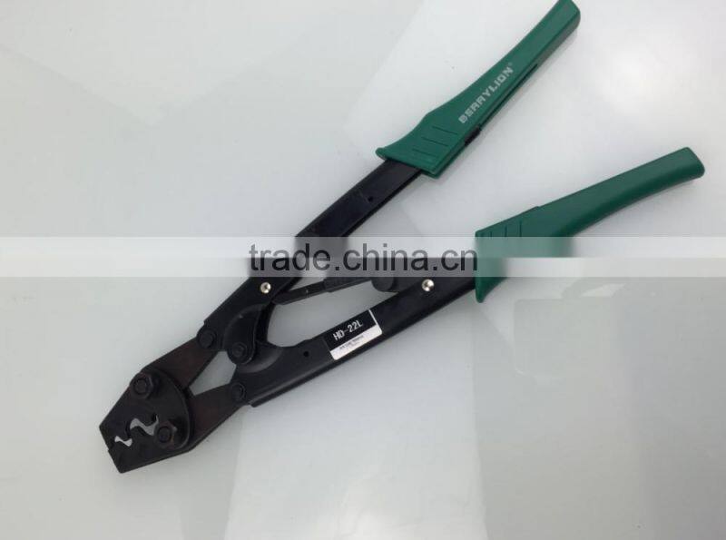 Berrylion High Quality Crimping Pliers with high accurately crimping hole 350mm Crimping Plier