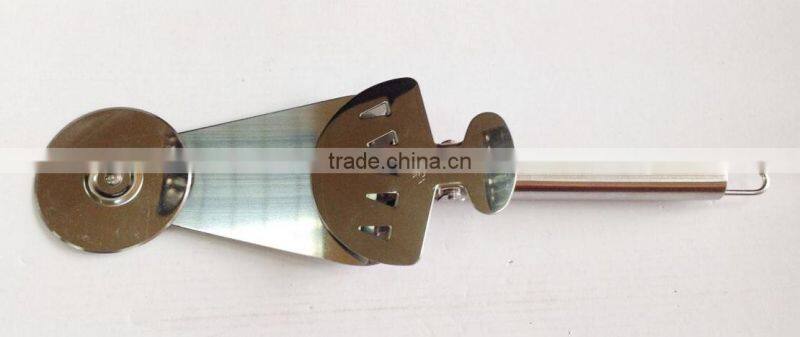 Dual pizza shovel pizza cutter and pizza shovel