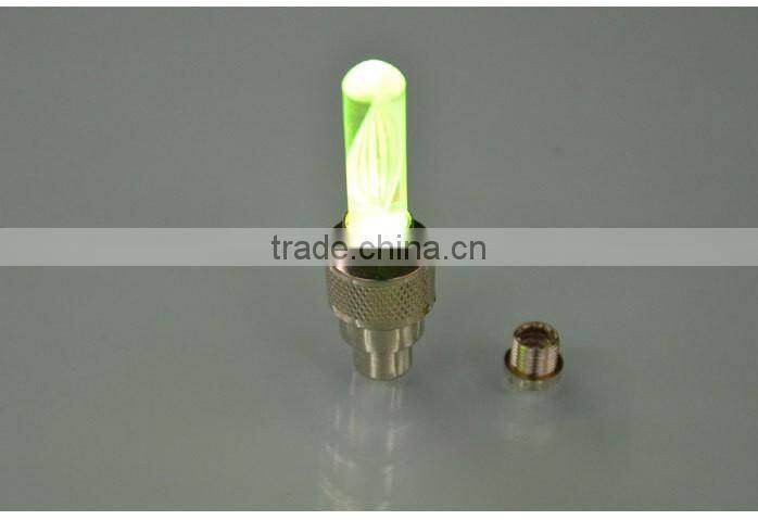 2016 new Bike Cycling Wheel Tire Tyre Valve led light Colorful LED Flash Light Lamp
