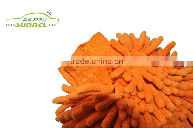 High Quality Waterproof Washing Gloves of Double Face Chenille