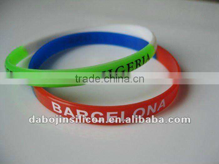 Nigeria flag wristbands