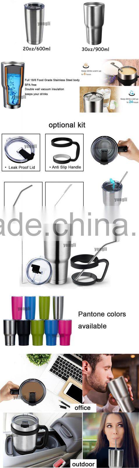 Double Wall Vacuum Insulated 30 oz Stainless Steel Tumbler Wholesale