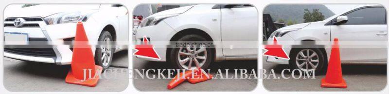 T-Top blowing plastic road traffic signal