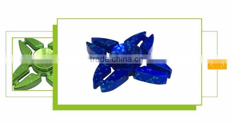 Top sale finger gyroscope game hand metal spinning top toy