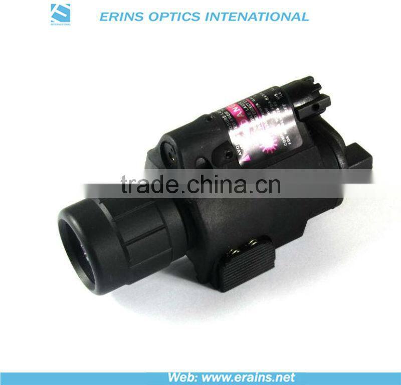 Lightweighted Plastic housing red laser sight and 200 lumens CREE Q5 LED flashlight combo