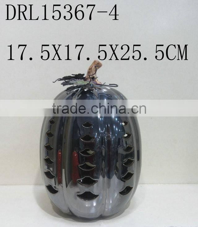 Hollow pumpkin ceramic lantern festival holloween decorations