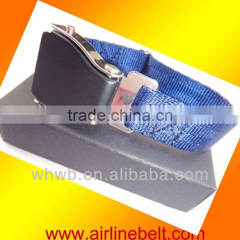 Unique aircraft buckle stainless steel tennis bracelet