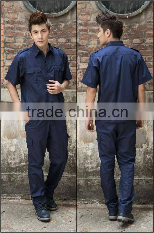 fashion cotton work wear with customer design manufacturing in Guangzhou