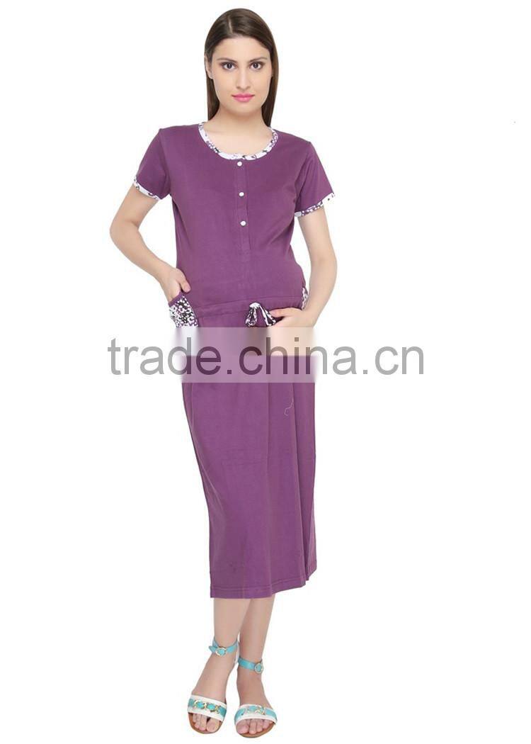 Comfortable formal pregnant women wear dress fashion maternity dresses