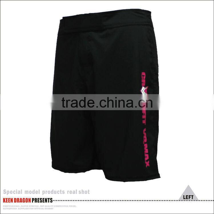Men's MMA apparel polyester/spandex plain crossfit equipment for sale