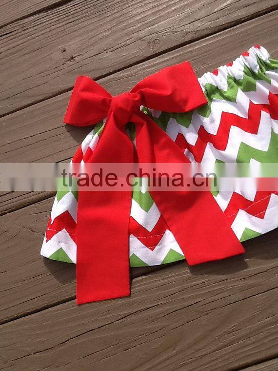 2014 children Christmas clothing wholesale chevron tutu pettiskirt
