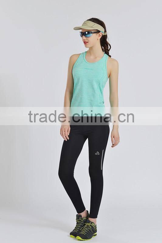 Elastic Breathable Gym Fitness Women's Yoga Shirts Sports Ladies Vest