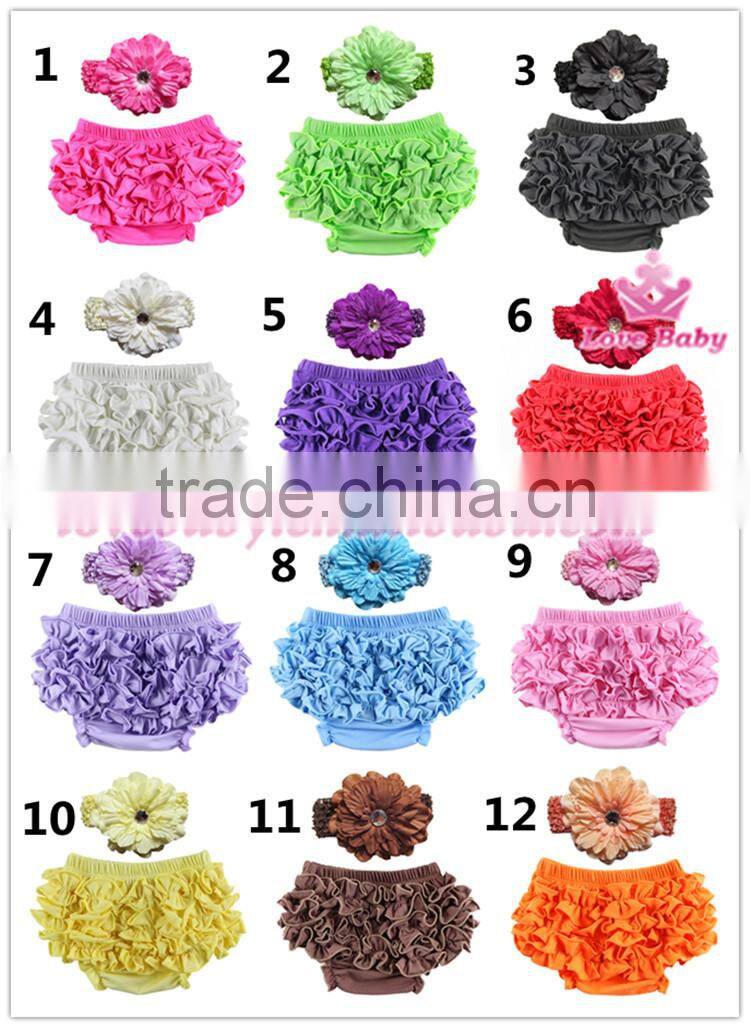 Baby Lace Bloomer Infant Diaper Cover Toddler Clothing Newborn Lace Diaper Cover Underwear Clothes WIth Lace LBS5052509