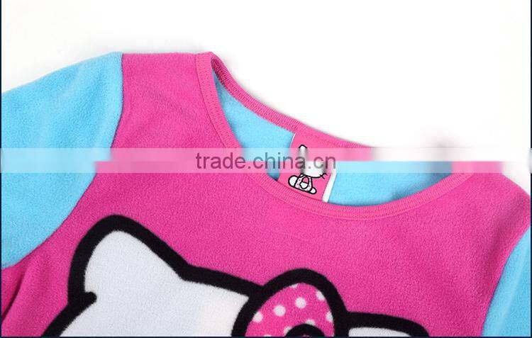 2015 fashion kids warm pajamas