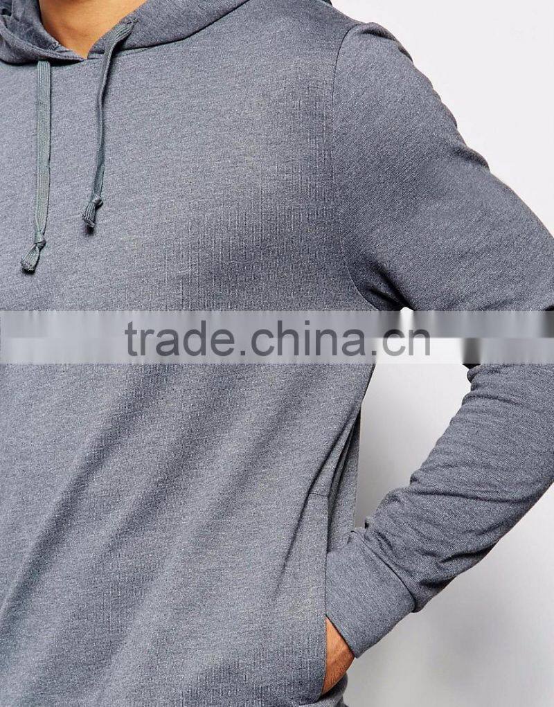 Cheap plain men's hoodies blank front pouch pocket wholesale hoodies 2016