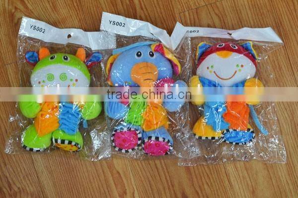 Lovely pulling musical Plush toys baby educational plush toys